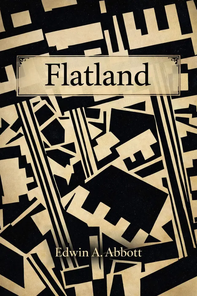 Cover of Flatland by Edwin A. Abbott