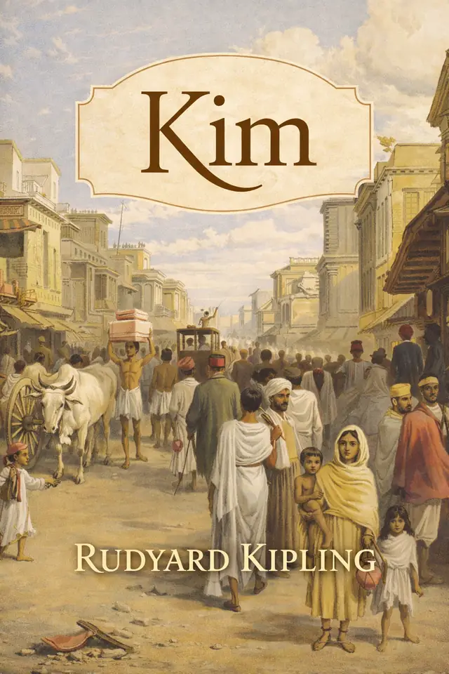 Cover of Kim by Rudyard Kipling